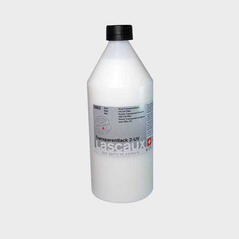 Lascaux 2063 - Transparent Varnish 2-UV - Conservation Supplies Australia